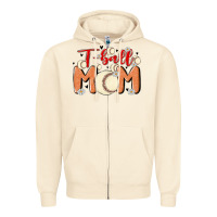 Sandshell t ball mom Zipper Hoodie - MaliasSmallBusiness