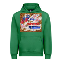 Emerald flip flops fireworks & freedom 4th of july Urban Hoodie - TumblerDesignByShophia