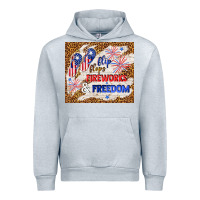 Heather Grey flip flops fireworks & freedom 4th of july Urban Hoodie - TumblerDesignByShophia