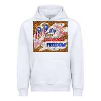 White flip flops fireworks & freedom 4th of july Urban Hoodie - TumblerDesignByShophia