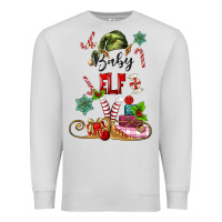 Dove Grey baby elf Premium Sweatshirt - MaliasSmallBusiness