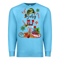 Ocean Blue baby elf Premium Sweatshirt - MaliasSmallBusiness
