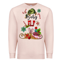 Pale Pink baby elf Premium Sweatshirt - MaliasSmallBusiness