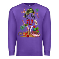Purple baby elf Premium Sweatshirt - MaliasSmallBusiness