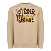 Mushroom cold like my soul Heavyweight Sweatshirt - CowhideDigitalArt