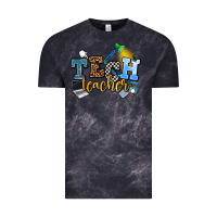 Cloud Black tech teacher Vintage Tee - AdoDesignShop