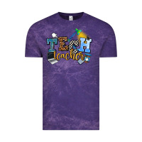 Cloud Purple tech teacher Vintage Tee - AdoDesignShop