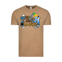 Vintage Coffee tech teacher Vintage Tee - AdoDesignShop