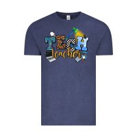 Vintage Denim tech teacher Vintage Tee - AdoDesignShop