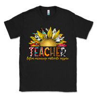 Black Teacher Classic Tee - CowhideDigitalArt