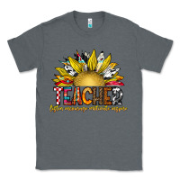 Charcoal Heather Teacher Classic Tee - CowhideDigitalArt