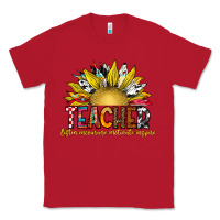 Red Teacher Classic Tee - CowhideDigitalArt