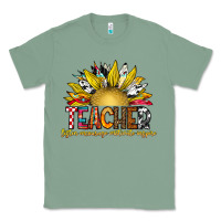 Sage Teacher Classic Tee - CowhideDigitalArt