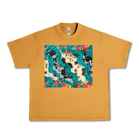 Peanut Butter turquoise glitter cowhide Urban Heavy Tee - JahusDesignShop