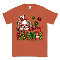 Copper merry pawmas christmas shih tzu Classic Tee - Jasminsmagicworld