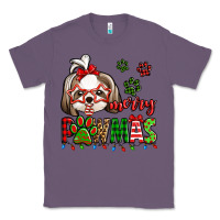 Merry Pawmas Christmas Shih Tzu Classic Tee | Teevron