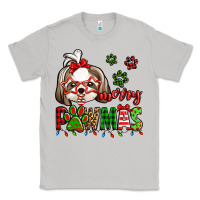 Moon Dust merry pawmas christmas shih tzu Classic Tee - Jasminsmagicworld