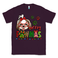 Plum merry pawmas christmas shih tzu Classic Tee - Jasminsmagicworld