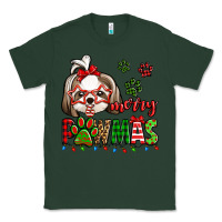 Sports Green merry pawmas christmas shih tzu Classic Tee - Jasminsmagicworld