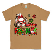 Toasted Coconut merry pawmas christmas shih tzu Classic Tee - Jasminsmagicworld