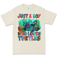 Bone just a boy who loves turtles Premium Tee - RanaPortraitStore