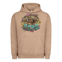 Pigment Burro Southern Nana western flowers Urban Hoodie - HowdyJamesFarm