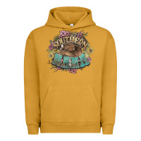 Pigment Peanut Butter Southern Nana western flowers Urban Hoodie - HowdyJamesFarm