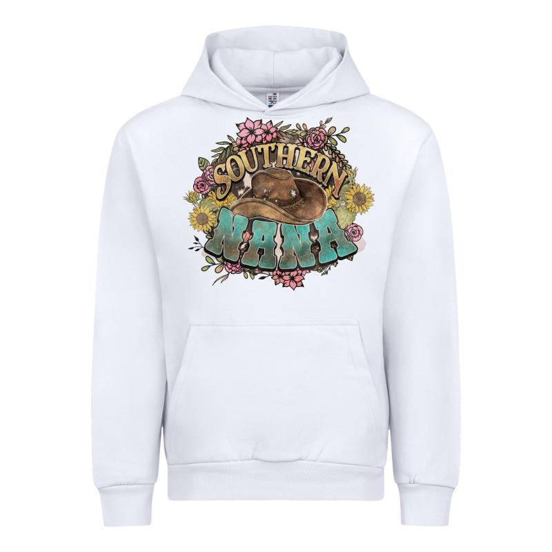 Southern Nana Western Flowers Urban Hoodie by HowdyJamesFarm | Teevron