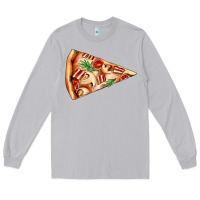 Moon Dust pizza slice Long Sleeve Tee - AdoDesignShop