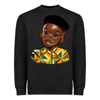 Black black boy Heavyweight Sweatshirt - HRA Design Shop