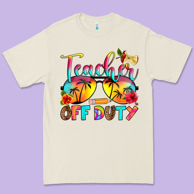 Premium Tee teacher off duty