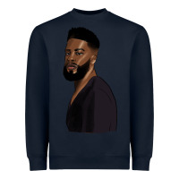Navy african men Heavyweight Sweatshirt - HRA Design Shop