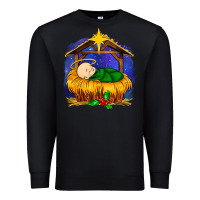 Black baby jesus Premium Sweatshirt - MaliasSmallBusiness