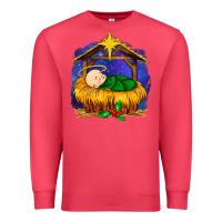 Cardinal baby jesus Premium Sweatshirt - MaliasSmallBusiness