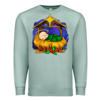 Seafoam baby jesus Premium Sweatshirt - MaliasSmallBusiness