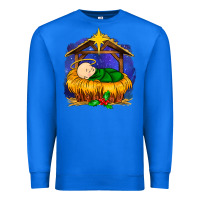 True Royal baby jesus Premium Sweatshirt - MaliasSmallBusiness