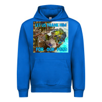 Cobalt let us thank hım for our food Urban Hoodie - TumblerDesignByShophia