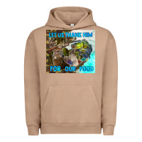 Pigment Burro let us thank hım for our food Urban Hoodie - TumblerDesignByShophia