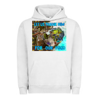 Pigment Lunar Rock let us thank hım for our food Urban Hoodie - TumblerDesignByShophia