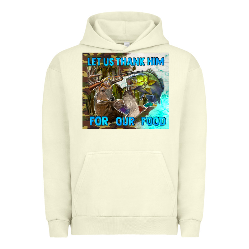 Let Us Thank Hım For Our Food Urban Hoodie by TumblerDesignByShophia | Teevron