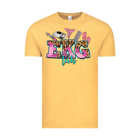 Vintage Mustard ekg tech Vintage Tee - AdoDesignShop
