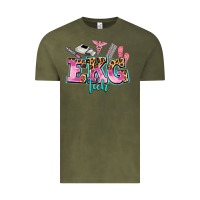 Vintage Olive ekg tech Vintage Tee - AdoDesignShop