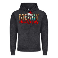 Vintage Black merry christmas Vintage Hoodie - CowhideDigitalArt