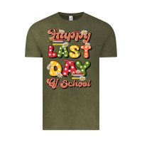 Vintage Olive happy last day of school Vintage Tee - JahusDesignShop
