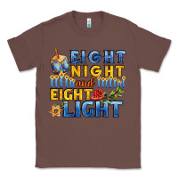 Chestnut eight night and eight light for hanukkah Classic Tee - AdoDesignShop