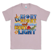 Lilac eight night and eight light for hanukkah Classic Tee - AdoDesignShop