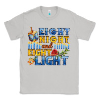 Moon Dust eight night and eight light for hanukkah Classic Tee - AdoDesignShop