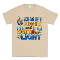 Mushroom eight night and eight light for hanukkah Classic Tee - AdoDesignShop