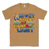 Toasted Coconut eight night and eight light for hanukkah Classic Tee - AdoDesignShop