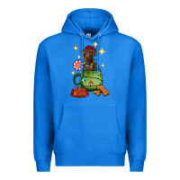 True Royal Christmas coffee cup with Labrador Premium Hoodie - RanaPortraitStore